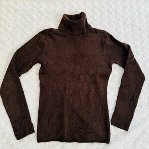 Gap Body Womens Brown Popcorn Soft Fuzzy Lightweight Size XS